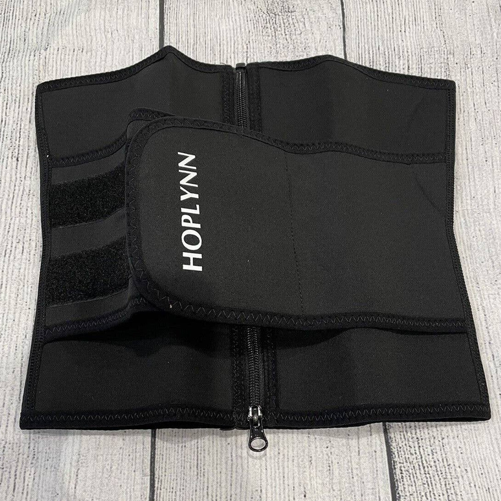 HOPLYNN Neoprene Sweat Waist Trainer Corset Trimmer Shaper Belt Women Large B10